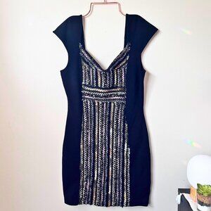 Free People Boucle Knitted Cocktail Dress